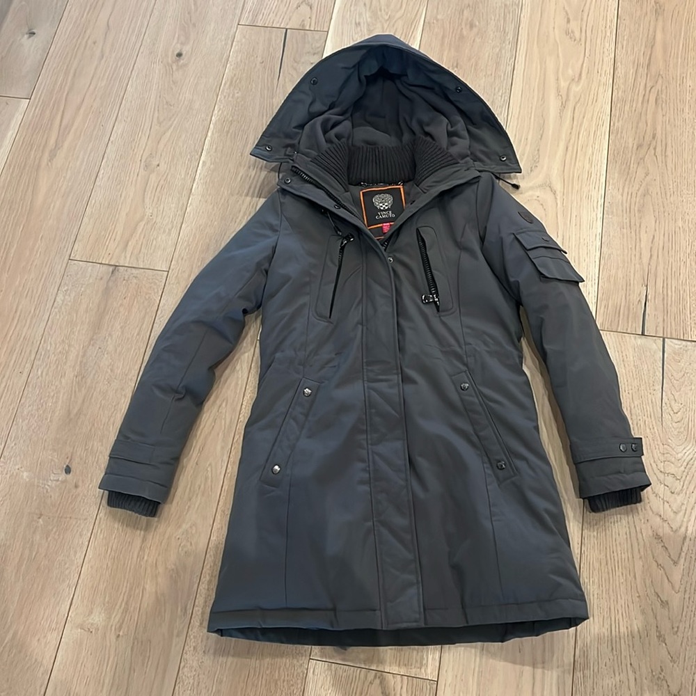 Jacket has been worn only once and is in impeccable condition, just like new.